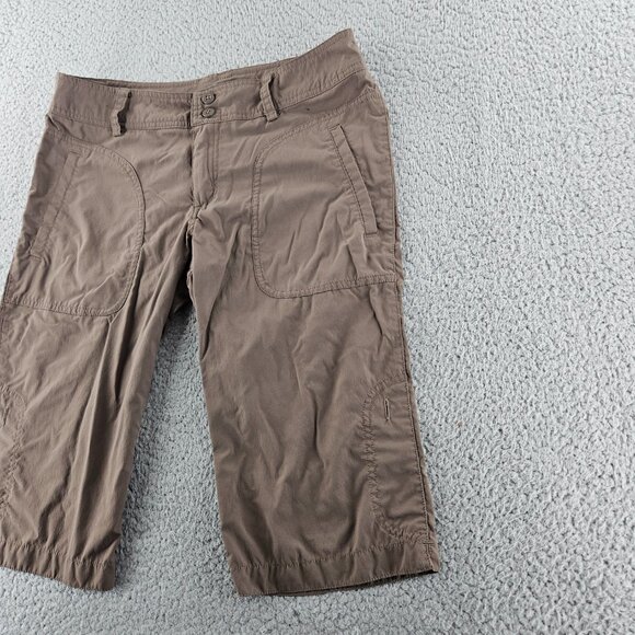 Patagonia Shorts Womens 4 Outdoor Hiking Nylon Stretch Trail Lightweight - Picture 5 of 13